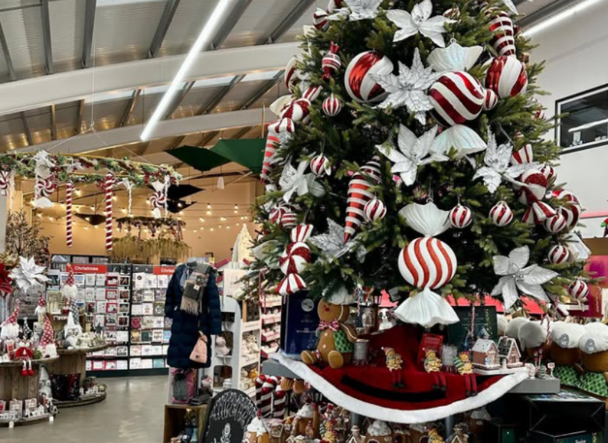 Celebrate Christmas at Threaplands Garden Centre