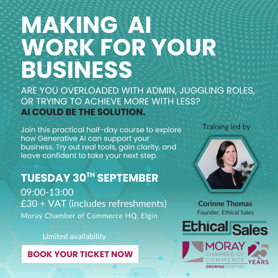 FULLY BOOKED | Making AI Work For Your Business