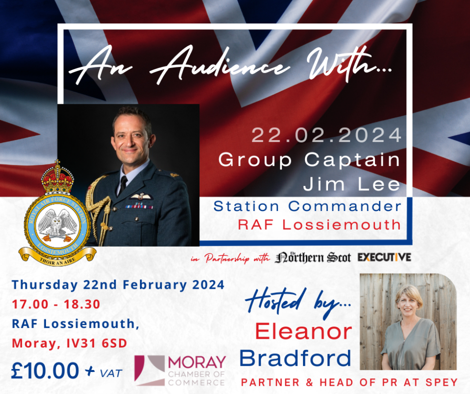 An Audience With... Group Captain Jim Lee, Station Commander RAF Lossiemouth