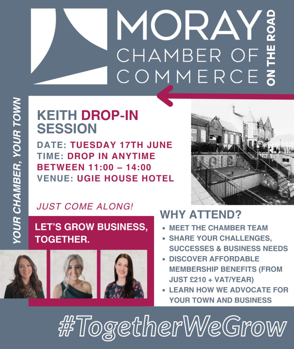KEITH | Moray Chamber Roadshow – Connecting with Local Businesses