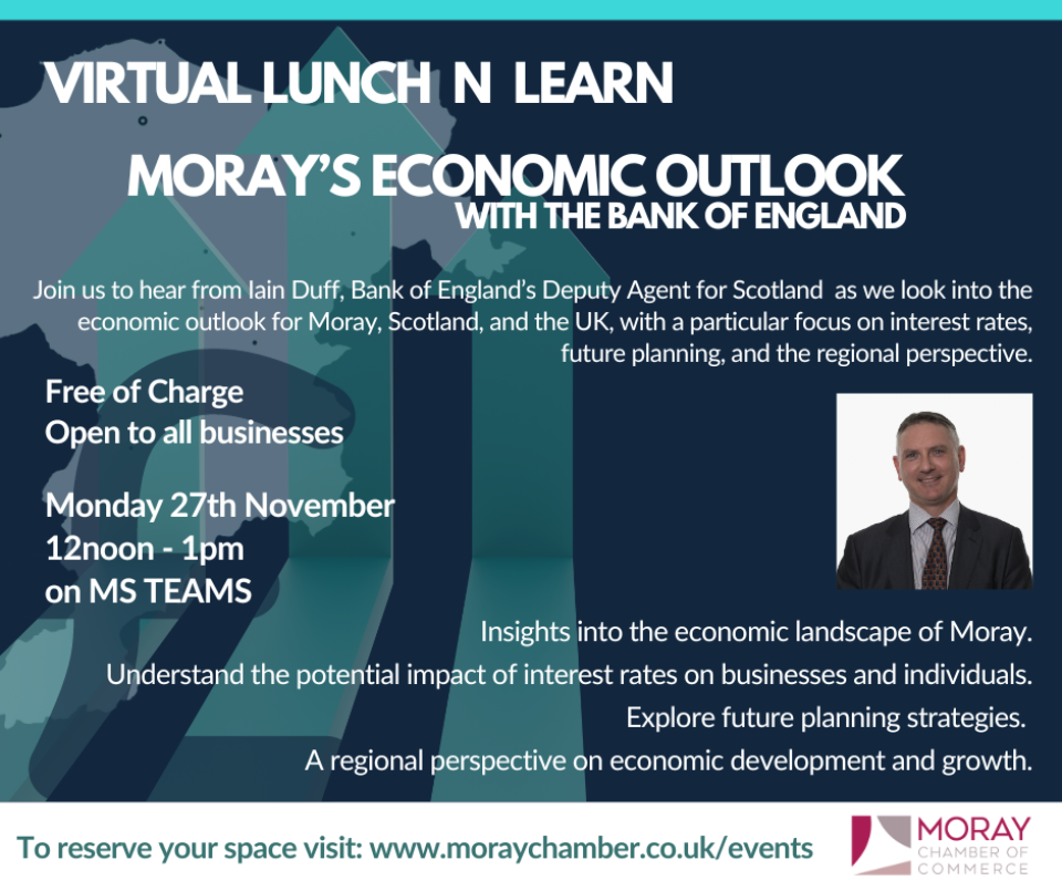 WEBINAR |  Moray's Economic Outlook - with the Bank of England