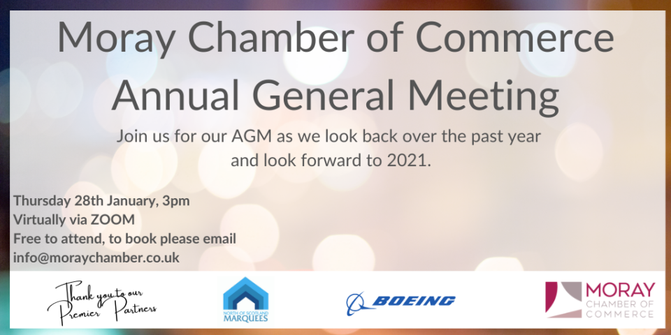 MORAY CHAMBER OF COMMERCE ANNUAL GENERAL MEETING