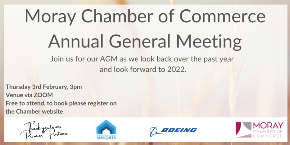 MORAY CHAMBER OF COMMERCE ANNUAL GENERAL MEETING