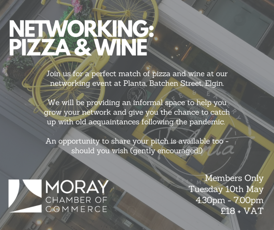Networking: Pizza & Wine