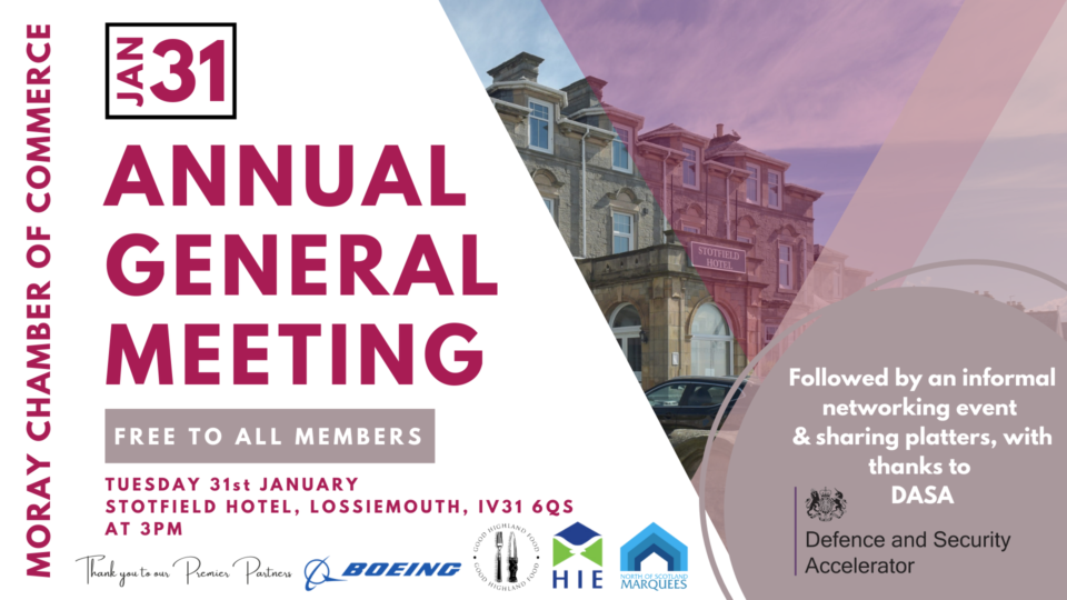 MORAY CHAMBER OF COMMERCE ANNUAL GENERAL MEETING