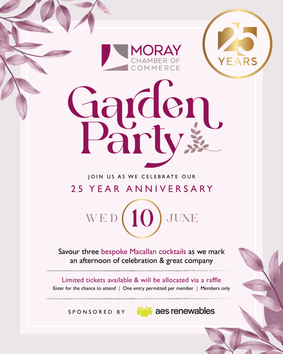 Moray Chamber of Commerce 25th Anniversary Garden Party